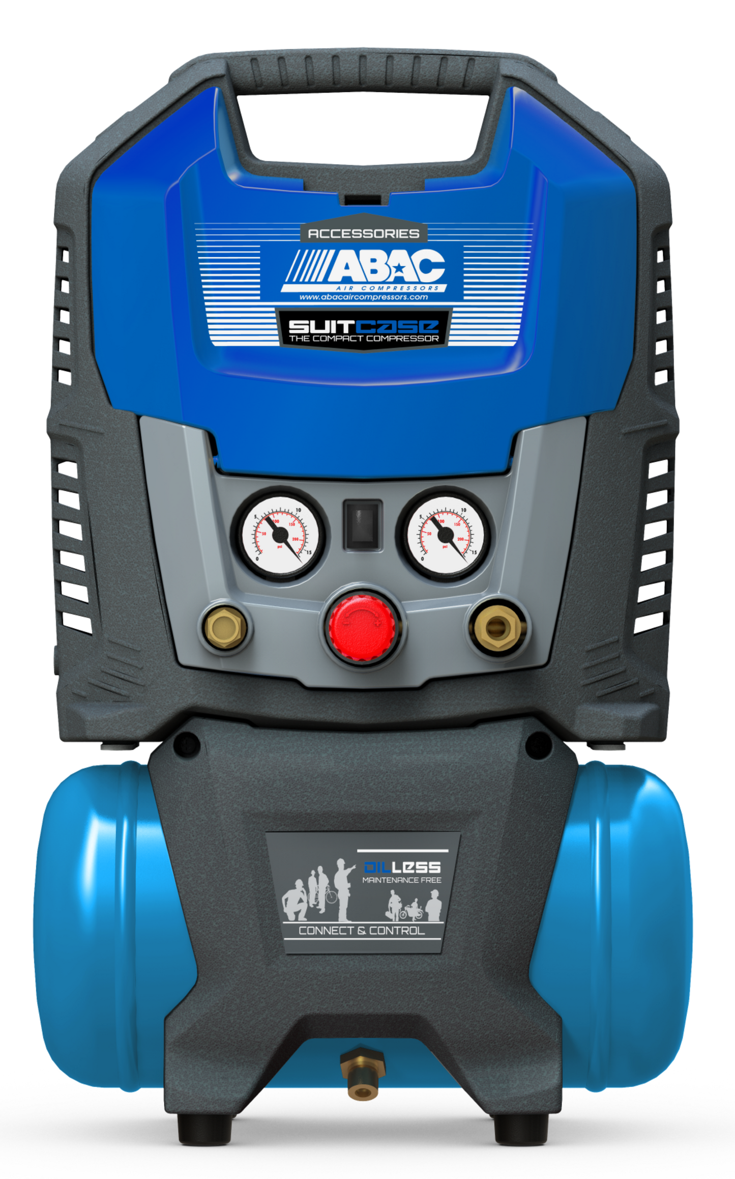 ABACABAC Suitcase 6 UK Air Compressor direct drive