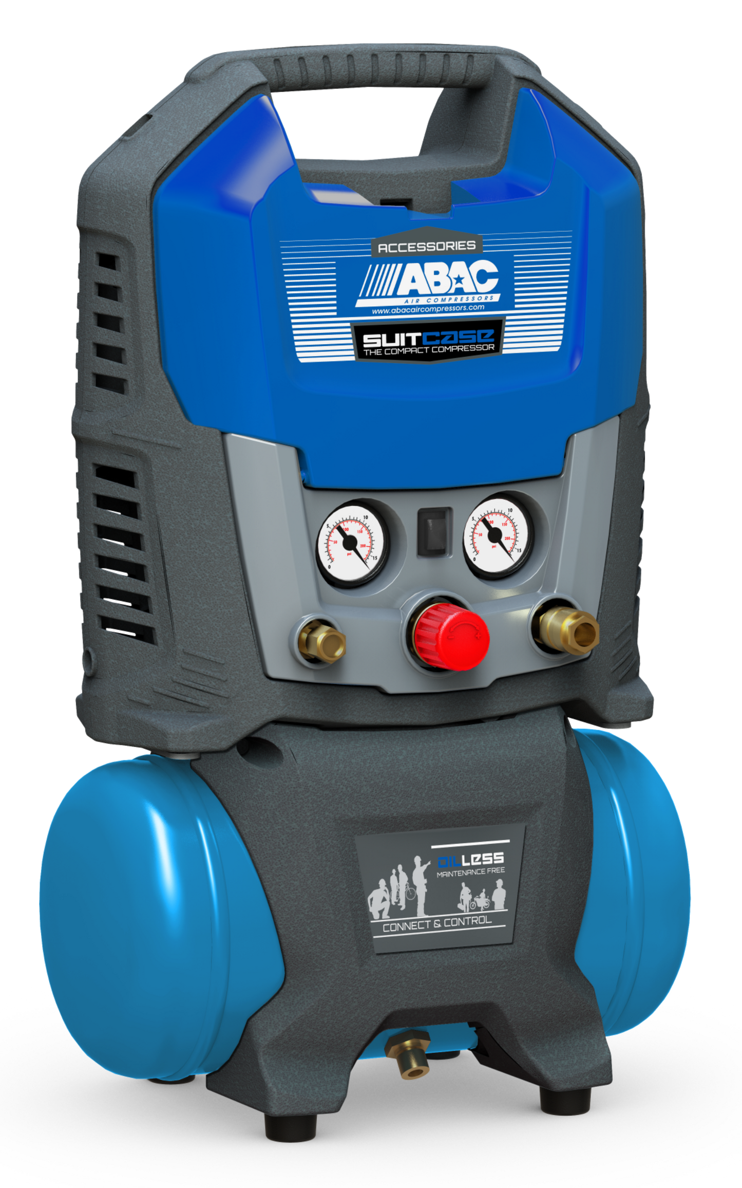 ABACABAC Suitcase 6 UK Air Compressor direct drive