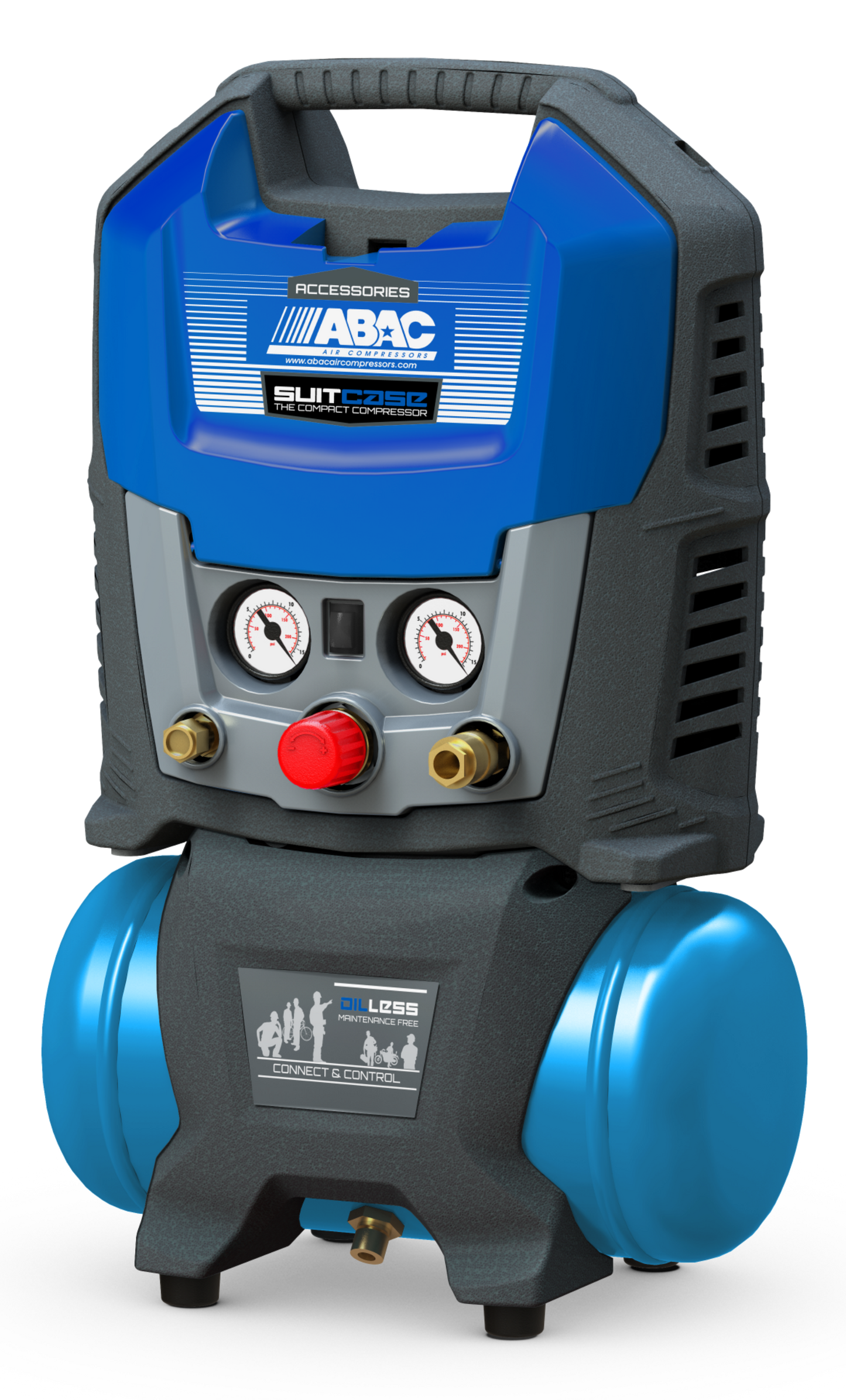 ABACABAC Suitcase 6 UK Air Compressor direct drive