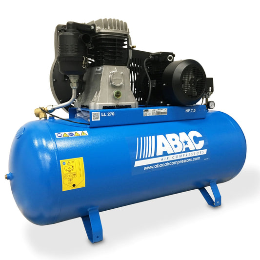 ABACABAC PRO B6000 270 FT7.5 UK Belt Driven Air Compressor belt driven compressor