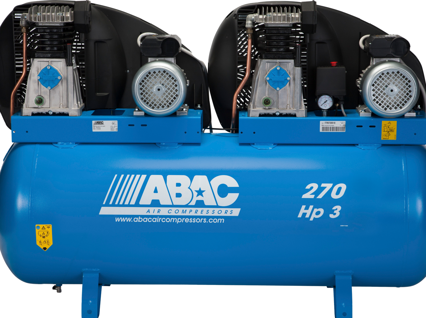 ABACABAC PRO A39 270 FM3 TANDEM UK Belt Driven Air Compressor belt driven compressor