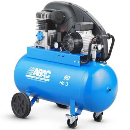 ABACABAC PRO A29B 90 CM3 UK Belt Driven Air Compressor belt driven compressor